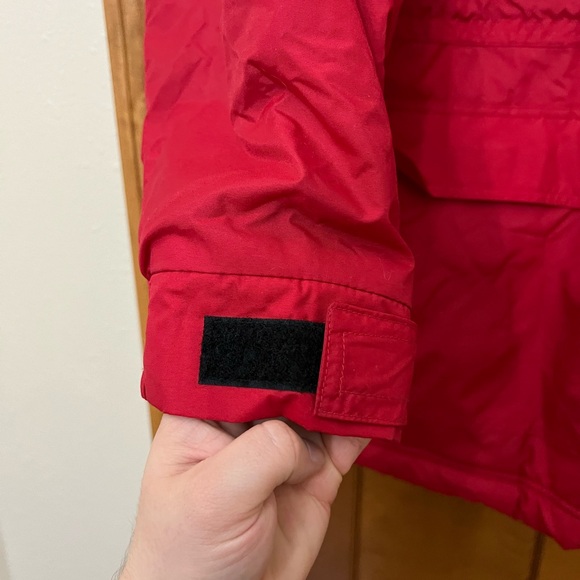 Vintage Reebok Wisconsin Badgers Fleece Lined Coat Jacket Size Large READ - Picture 11 of 16